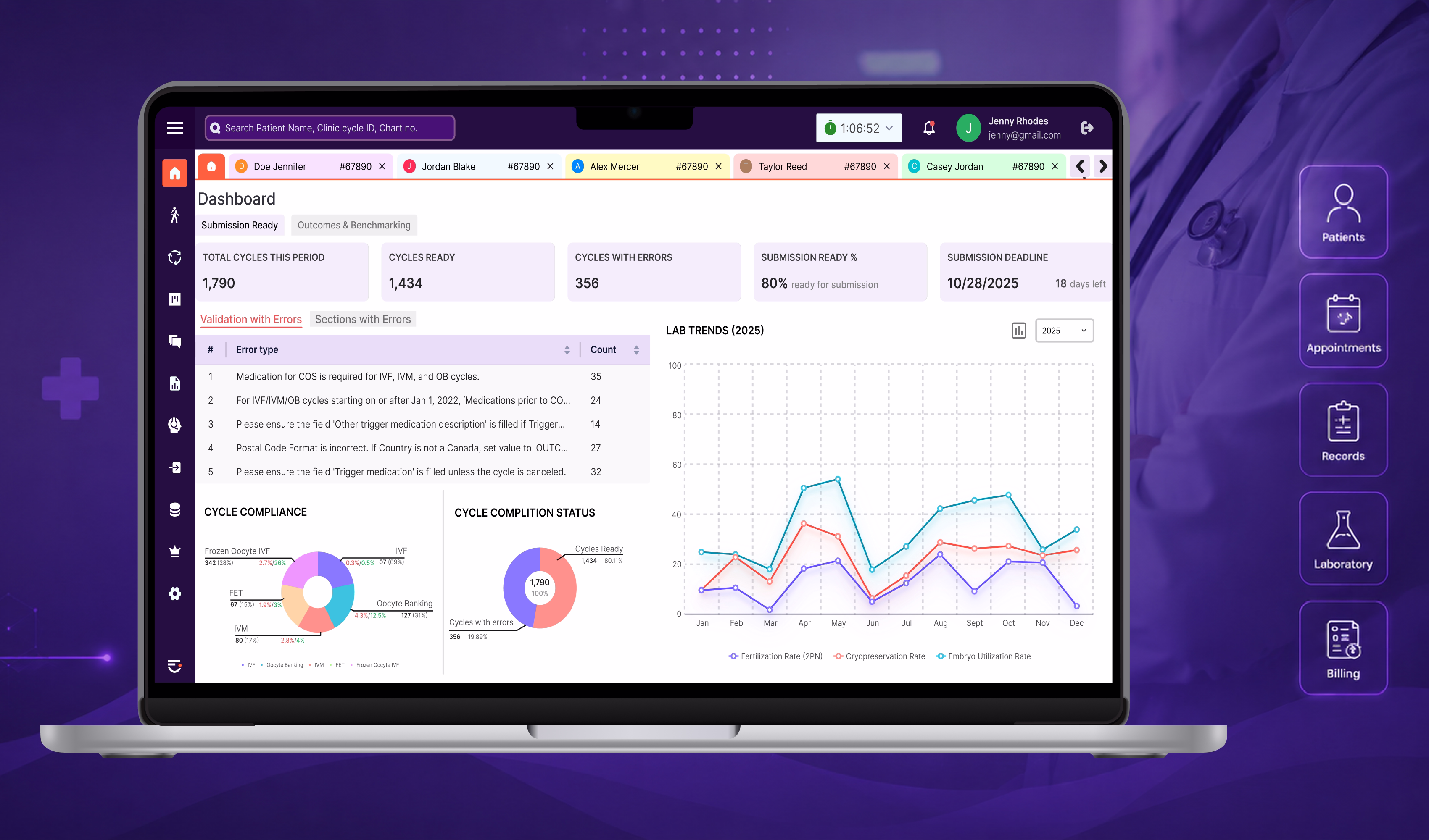 EIVF app — hero banner